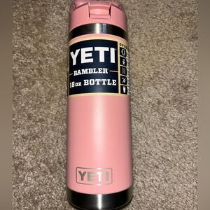 YETI 18 oz. Rambler Bottle with Color-Matched Straw Cap